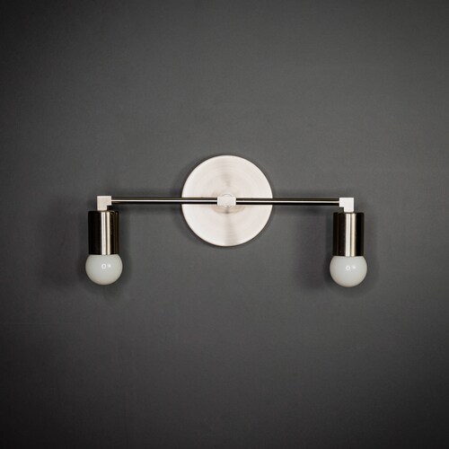 In stock - Ships on the same day! Astraea 2 Light shops Mid Century Modern Contemporary Vanity Sconce
