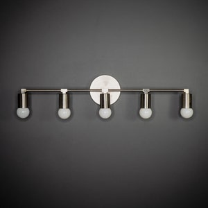 Ares 5 Light Vanity Bathroom Mid Century Modern Contemporary Sconce