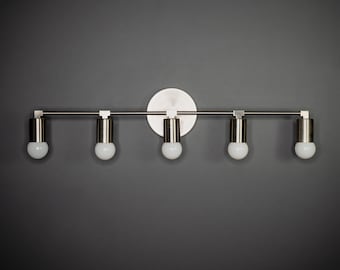 Ares 5 Light Vanity Bathroom Mid Century Modern Contemporary Sconce