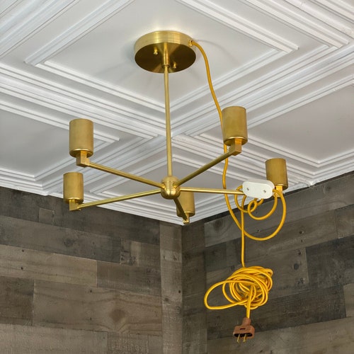 Add a Plug-In to Any Wall Sconce or Chandelier