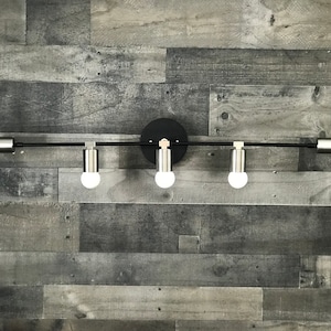 Leander 5 Light Vanity Bathroom Mid Century Modern Contemporary Sconce