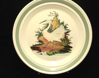 Portmeirion Birds of Britain Serving Platter, 12 Inch Chop Plate by Susan Williams Ellis, Made in England