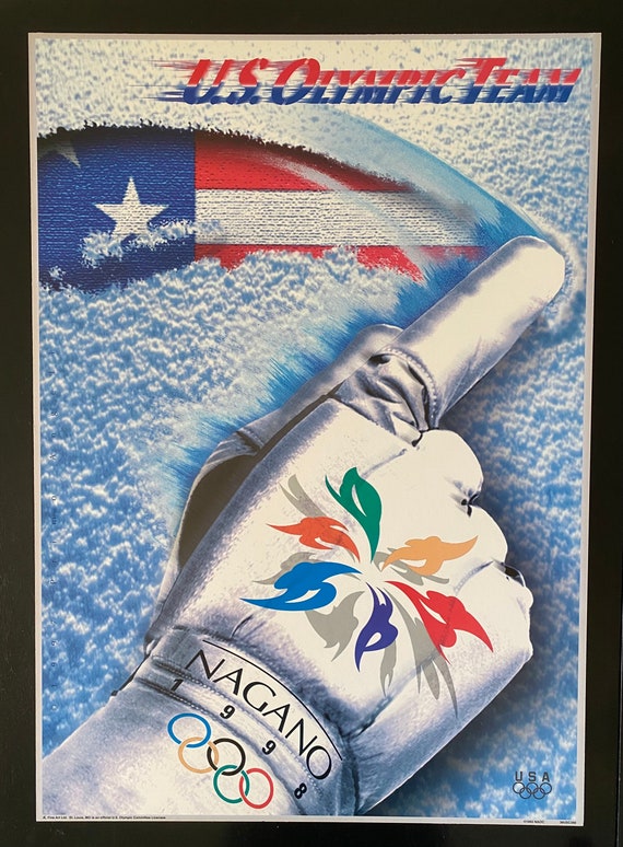 1998 Nagano Winter Olympics Poster, 