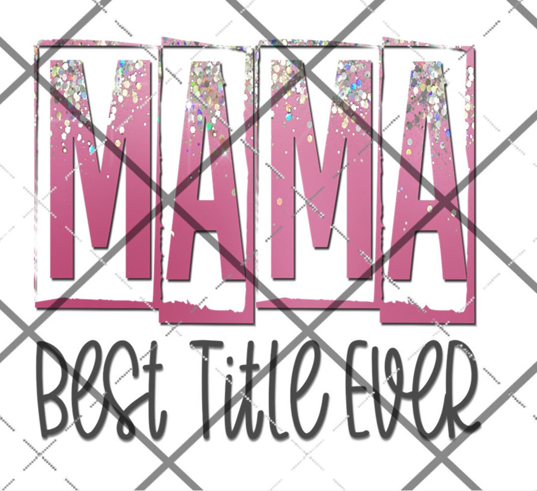 Waterslide for Tumblers, Mama Waterslide, Tumbler Waterslide Decal