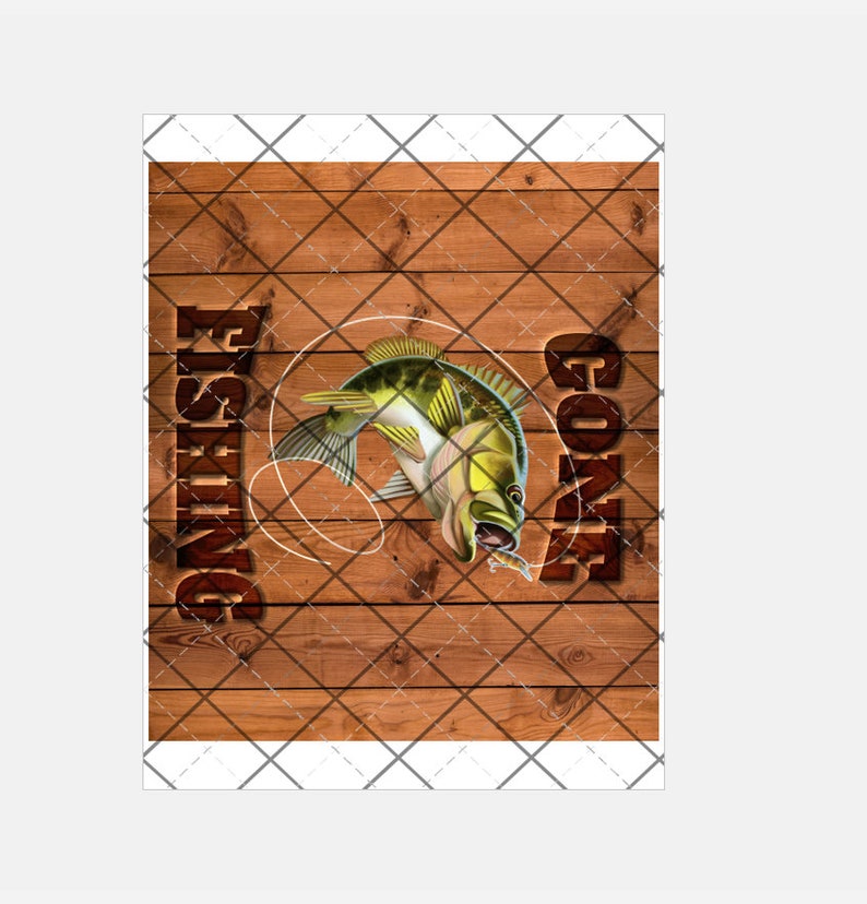 Waterslide for Tumblers Tumbler Waterslides Gone Fishing 20 Etsy