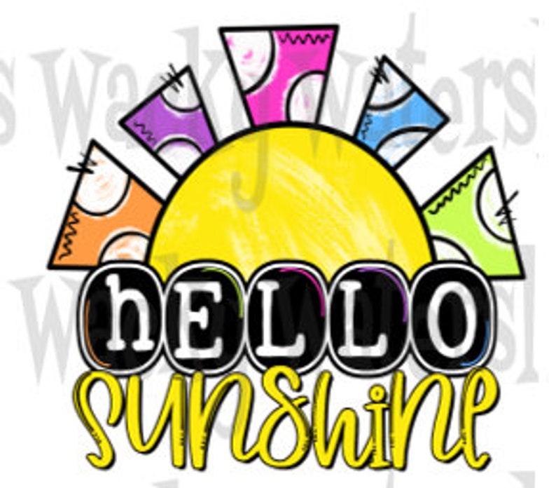 Hello Sunshine Clear Watermelon Waterslide for Tumblers Summer Time Popular Waterslides Beach Waterslide Water slide Summer Waterslide