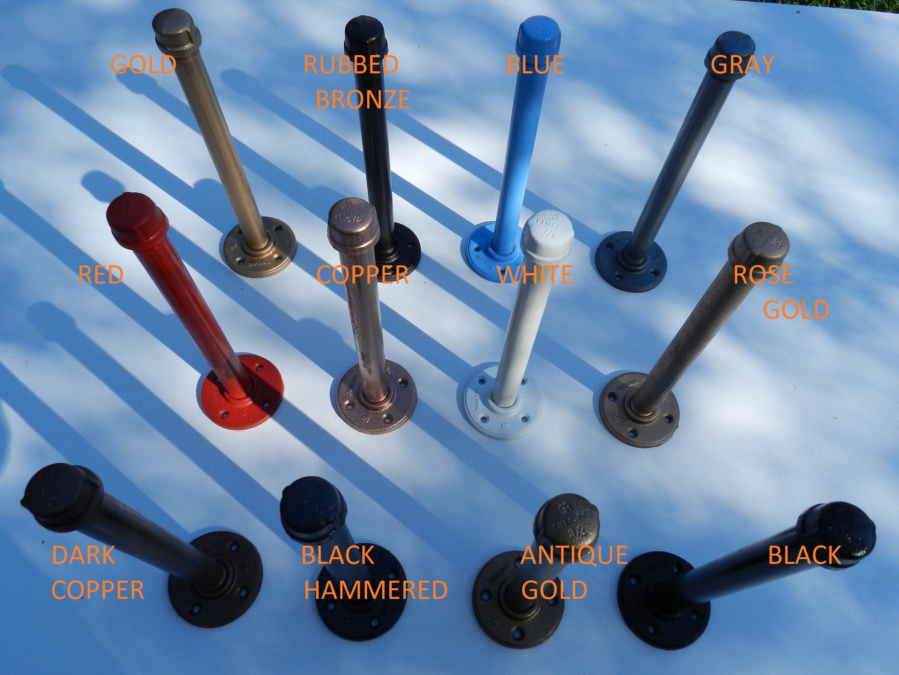 Iron Wood Industrial pipe shelf Shelve 1'' Thick x Etsy