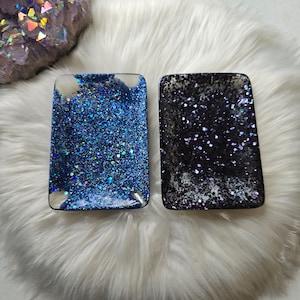 Holographic Glitter Dish, Ring Dish, Soap dish, Jewelry Dish, Trinket Tray, Crystal Dish, Home Decor, Room Decor, Altar Decor, Dorm Decor