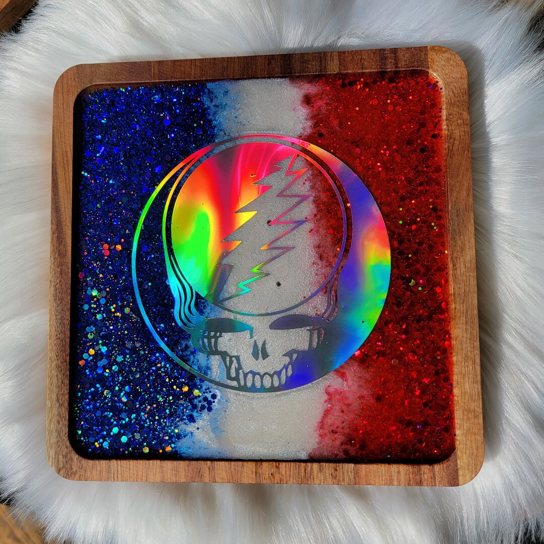 Mavin | Grateful Dead Dancing Bears Holographic 3-pack Sticker 3in