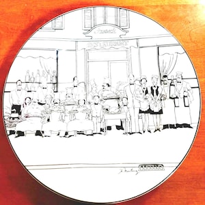 Grande assiette de service EPOCH Le Restaurant