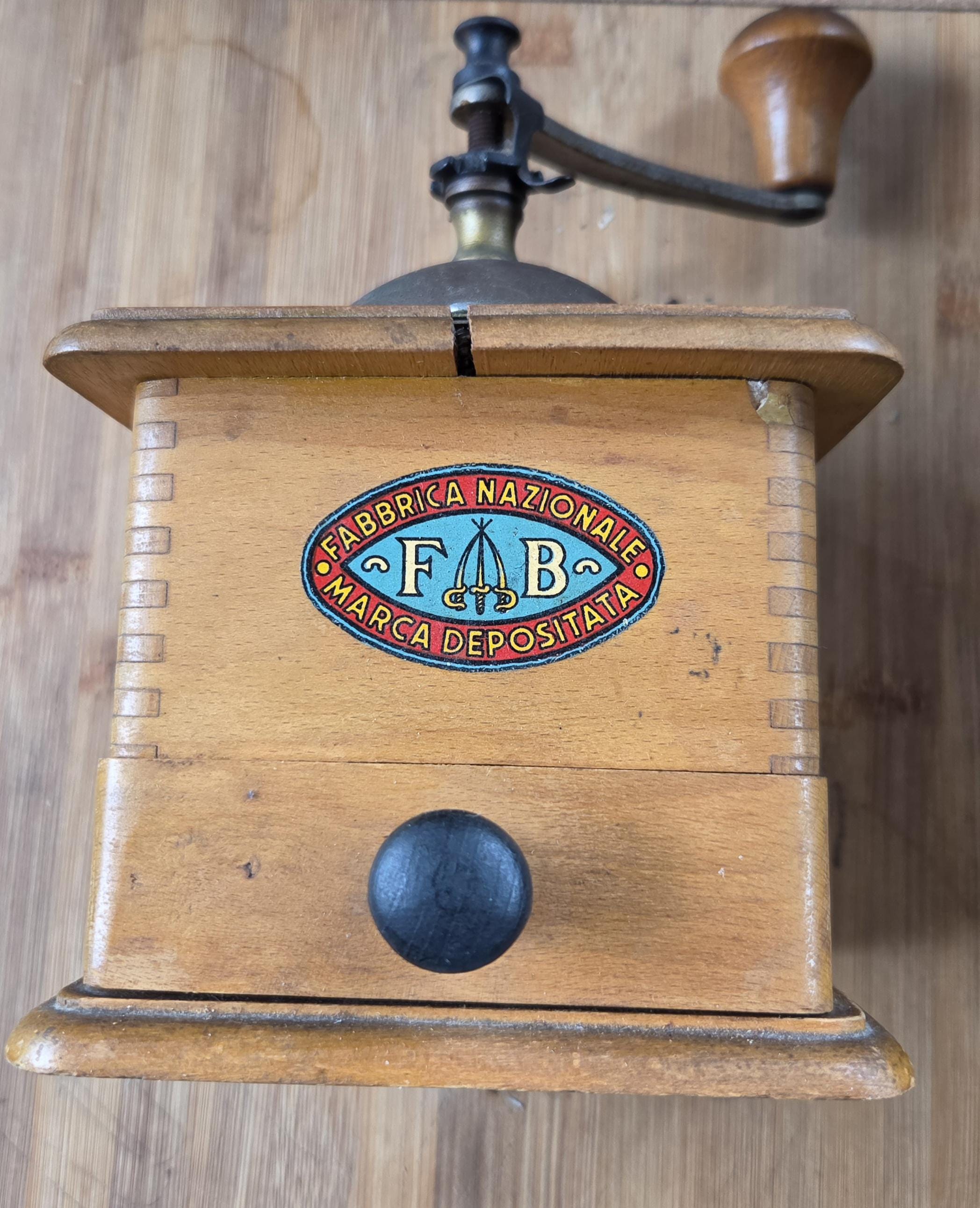 Vintage Italian Coffee Grinder - Etsy