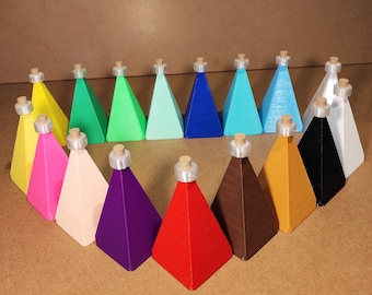 POTIONS and BREWS / OSRS Style Cosplay Accessory / 15+ Colours & Types / Boyfriend Nerd Gamer Gift