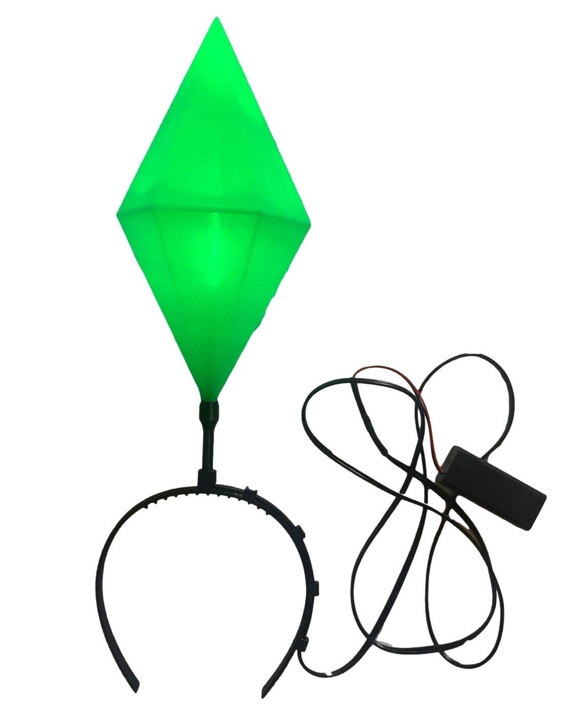 HUGE Sims LED Plumbob Headband / Life Size Light up Mood Plum Etsy UK