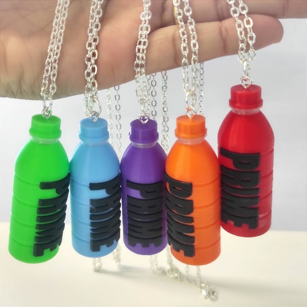 Prime Drink Necklace / Hydration Energy Drink Inspired Jewellery / Sports Drink Gift / All Flavours Available