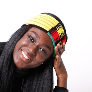 Kente/African Print Inspired Ear Warmers Piesie image 3