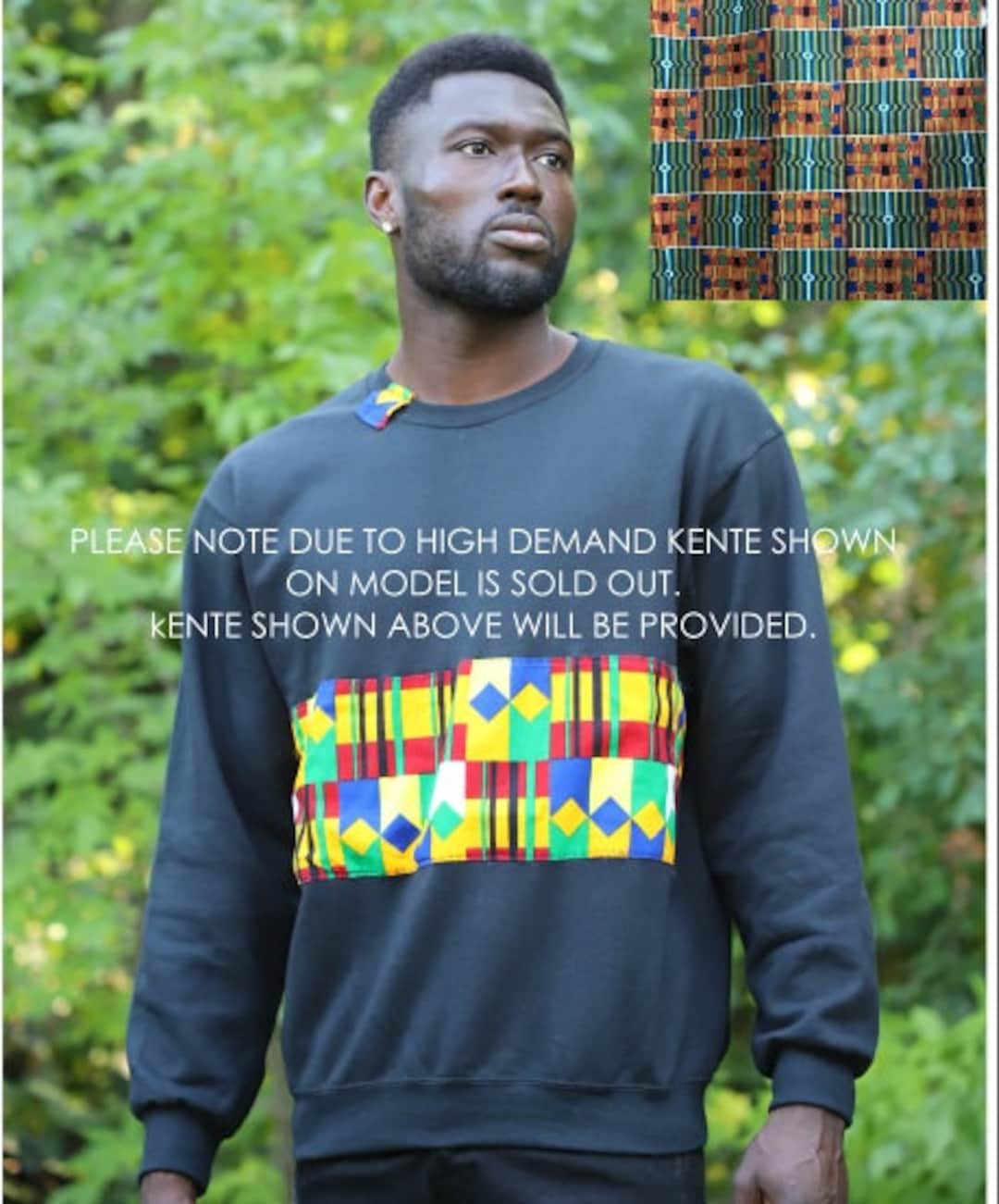 African Print/kente Unisex Soft Warm Crewneck Sweater - Kofi Style - Etsy