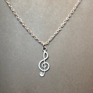 Music Note Necklace