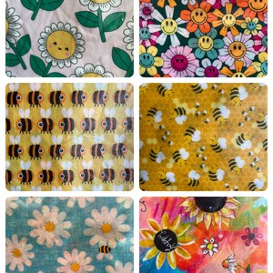 Multipack Wraps Flowers and Bees