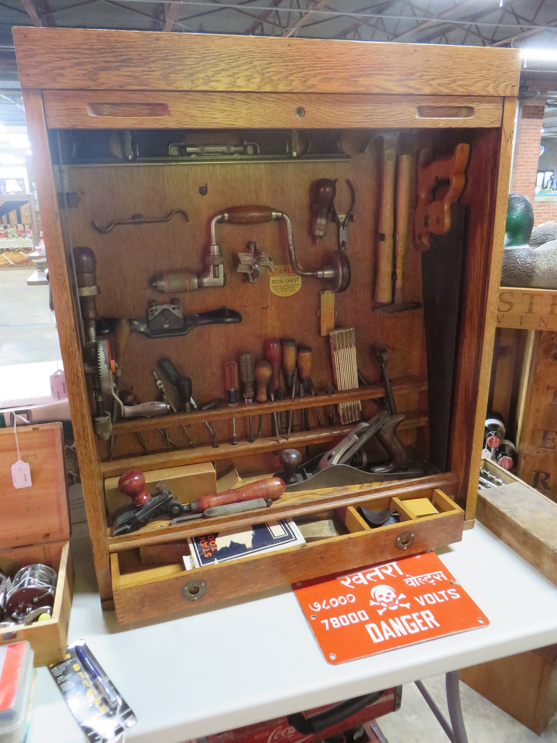 Vintage Stanley Tool Chest 181 with Tools Etsy
