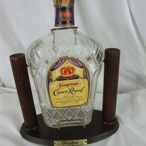 1970's Crown Royal Rock/pour Pourer Holder & 1965 Crown Royal