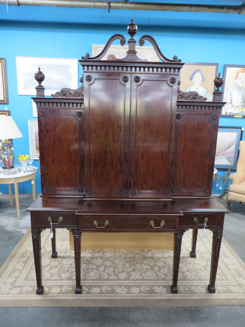 Antique Secretary Desk Etsy >> Antique Breakfront Secretary Desk Antique Secretary Desk Etsy >> Antique Breakfront Secretary Desk