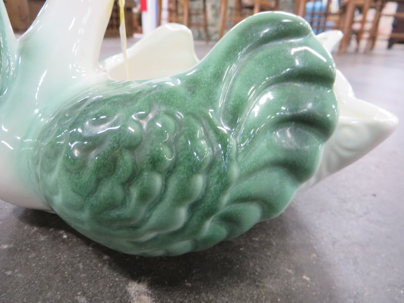 Vintage Hull Coronet Swan Planter