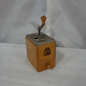 Vintage 1950s Germany Armin Trosser Coffee Grinder