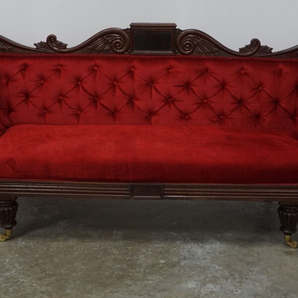 Antique Settee Etsy