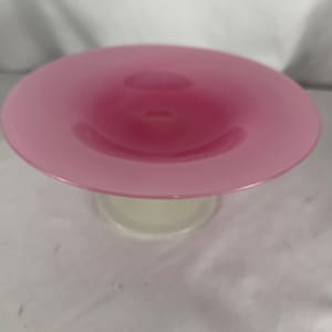 Steuben Pink Bowl - Etsy