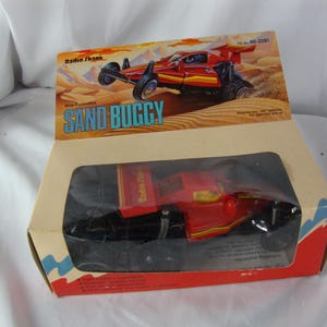 Vintage Radio Shack Wire Control Battery Toy Sand Buggy Toy Car