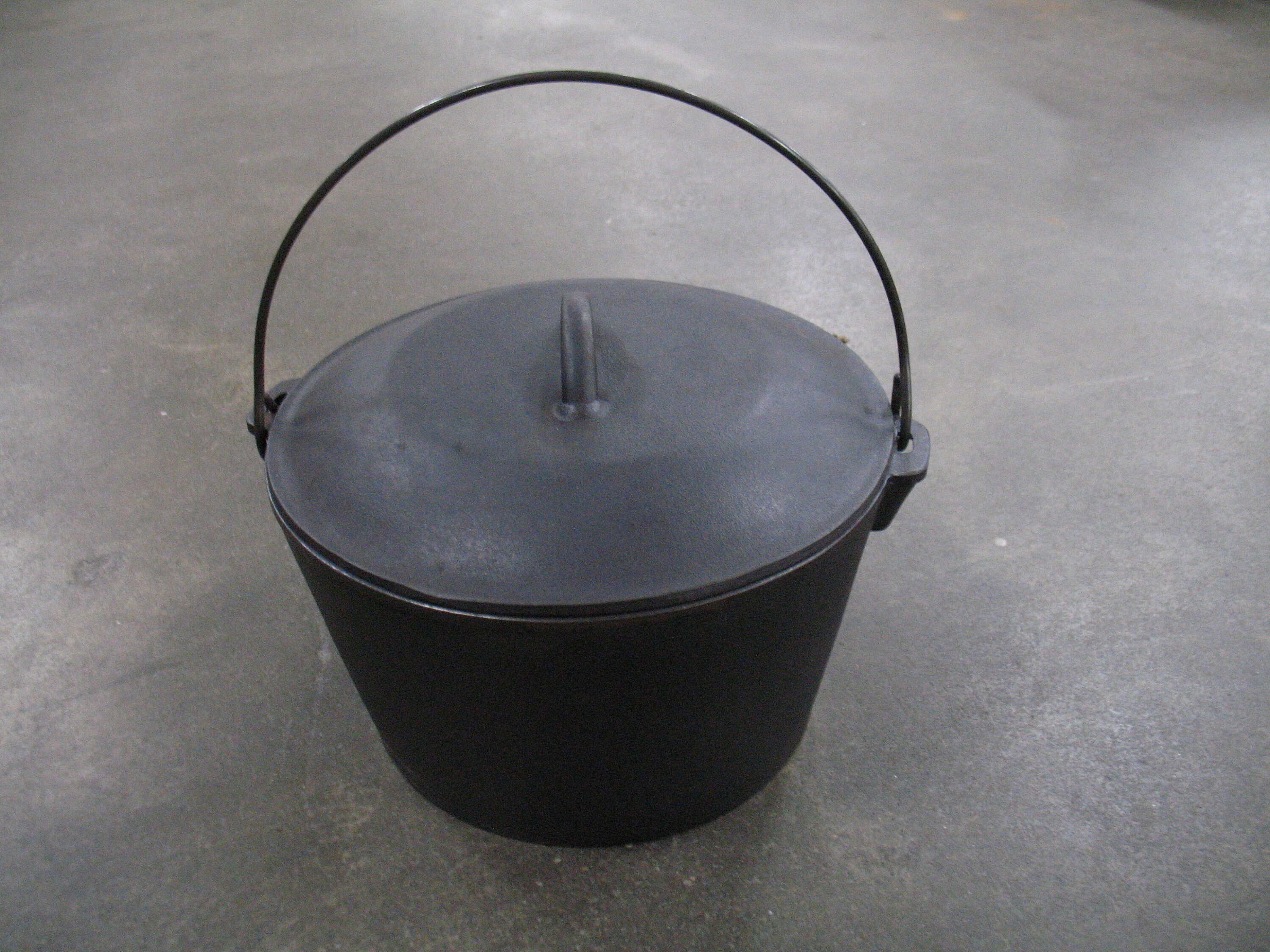 Vintage Lodge USA 8 FB 10 1/4 Cast Iron Dutch Oven Cook Etsy