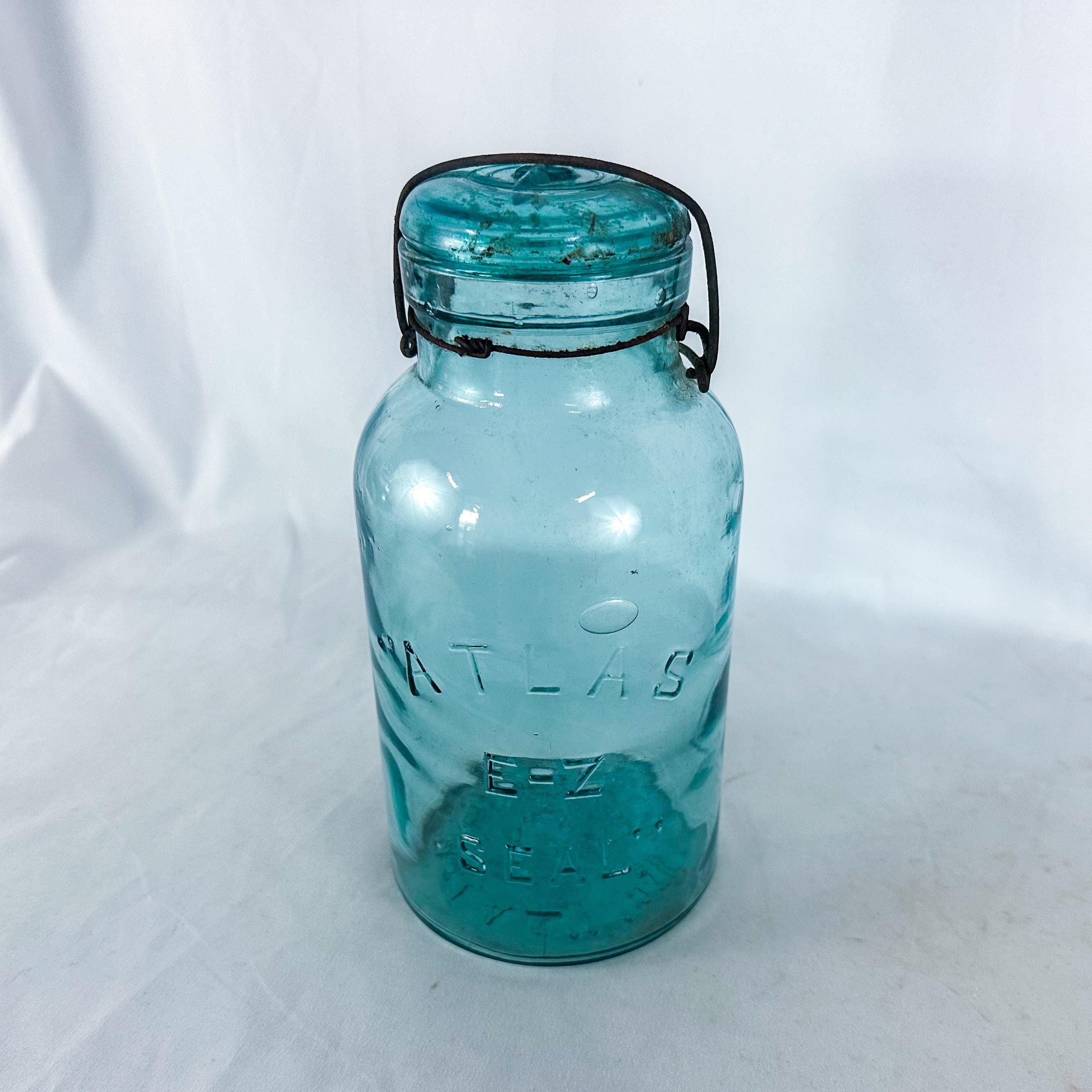Number 13 Antique Mason Jar - Etsy