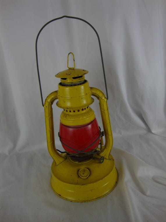 Vintage Dietz No. 100 Balto Gas & Elec Co. Yellow Metal Railroad
