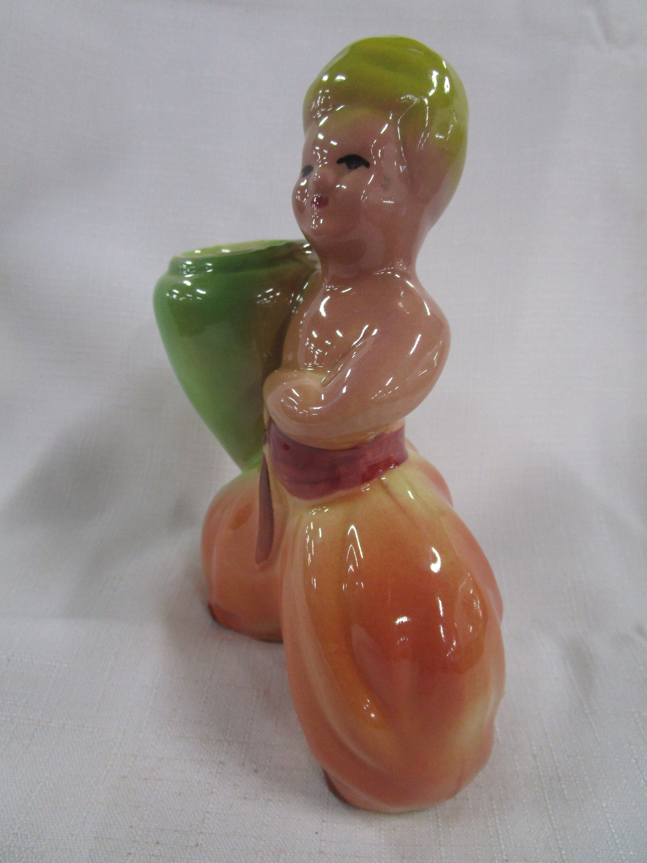 Vintage 1940's Era Ceramic Arabian Nights Small Decor Planter Indoor  Planters Home & Living silver-trend.com