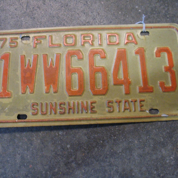 Florida License Plates Etsy