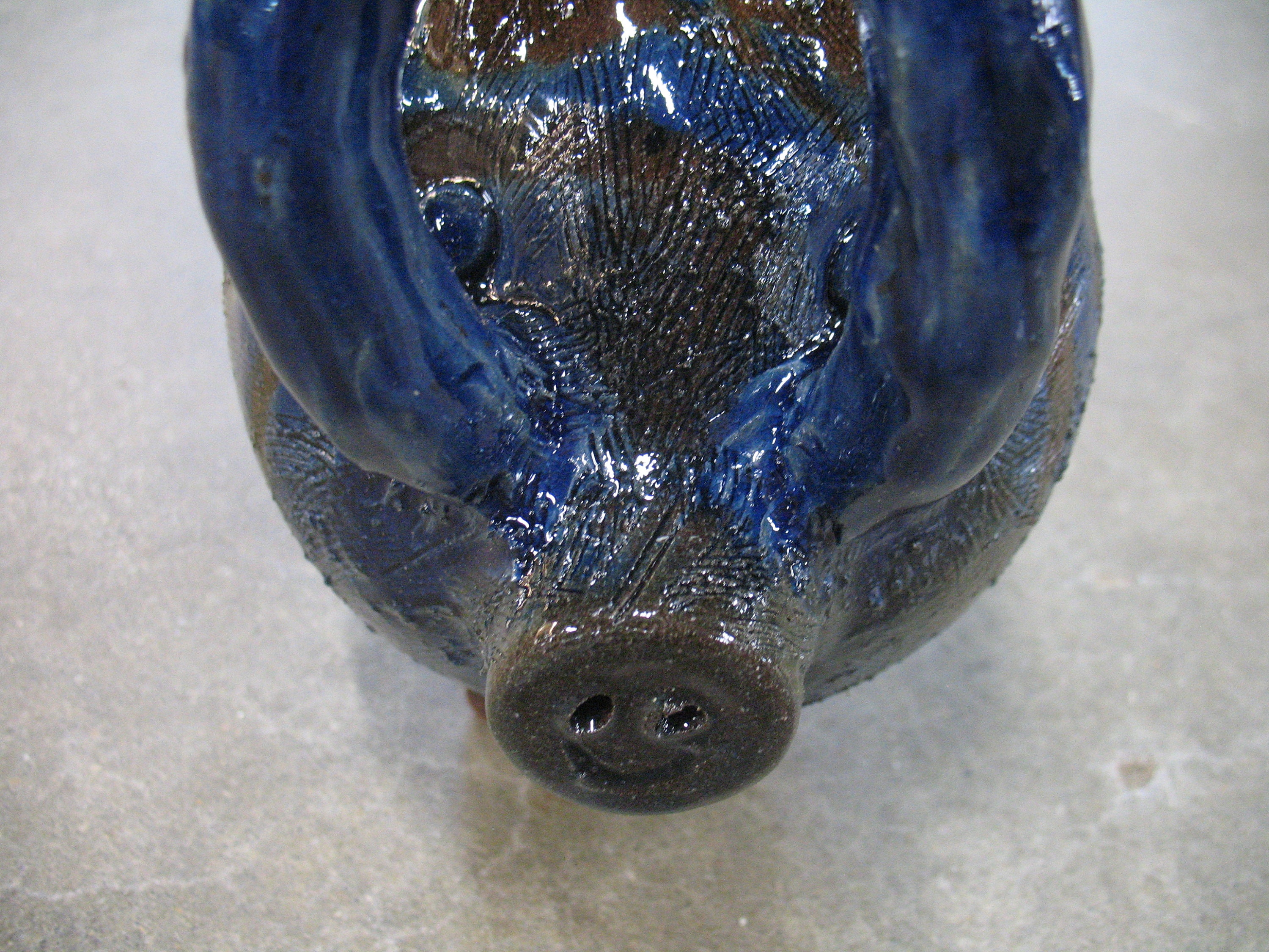 2003 Martha Chriscoe/chad Brown Ugly Face Jug 