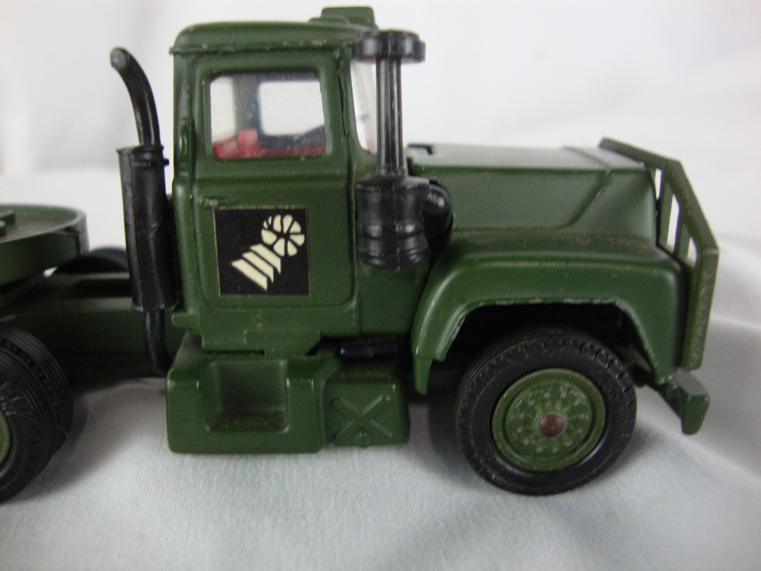 Vintage Corgi Major Great Britain Military Green Diecast Metal