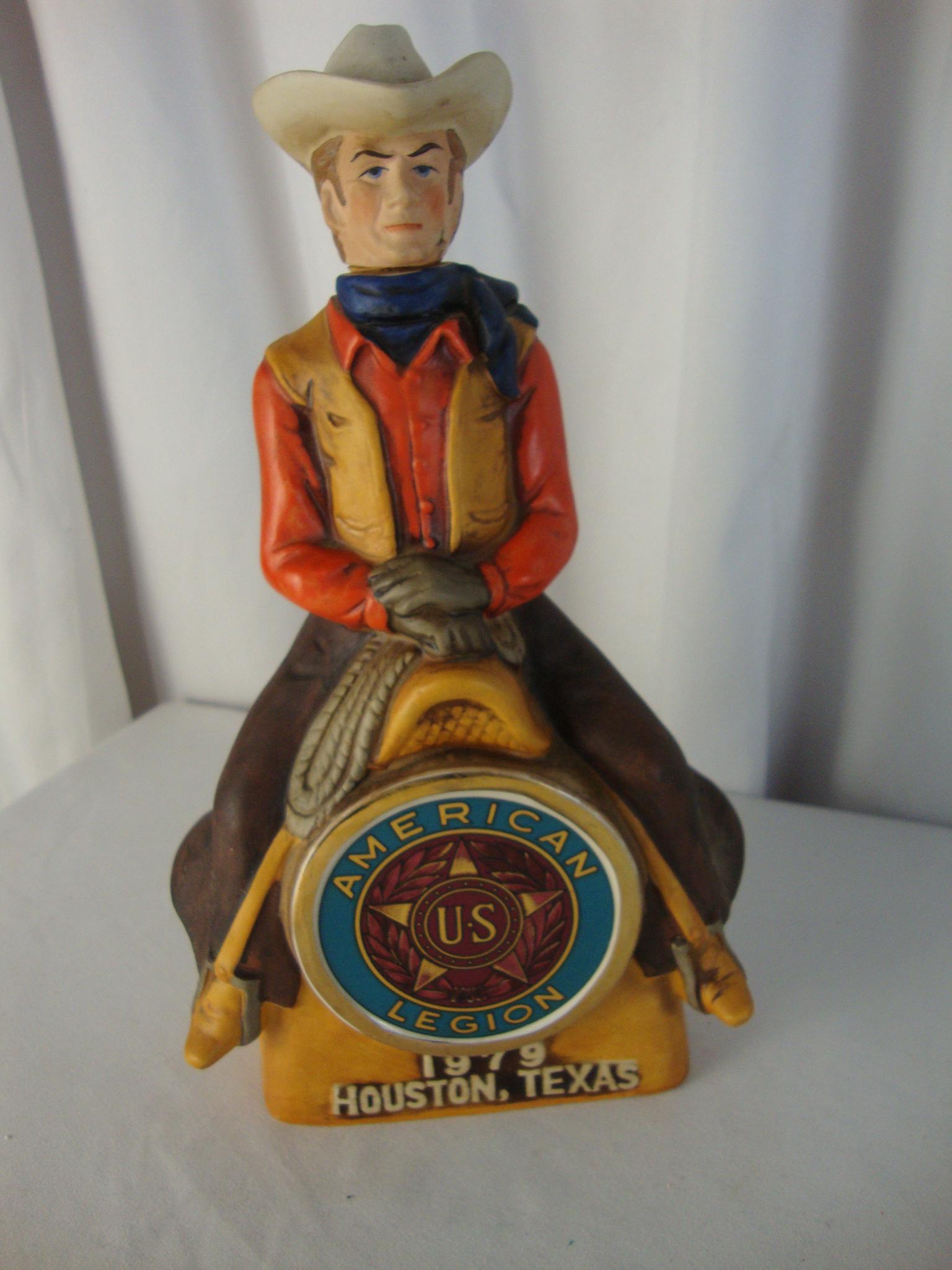 Jim Beam 1970s ヴィンテージ品 カウボーイ陶器 ウイスキースタンド Jim Beam the Cowboy - Etsy