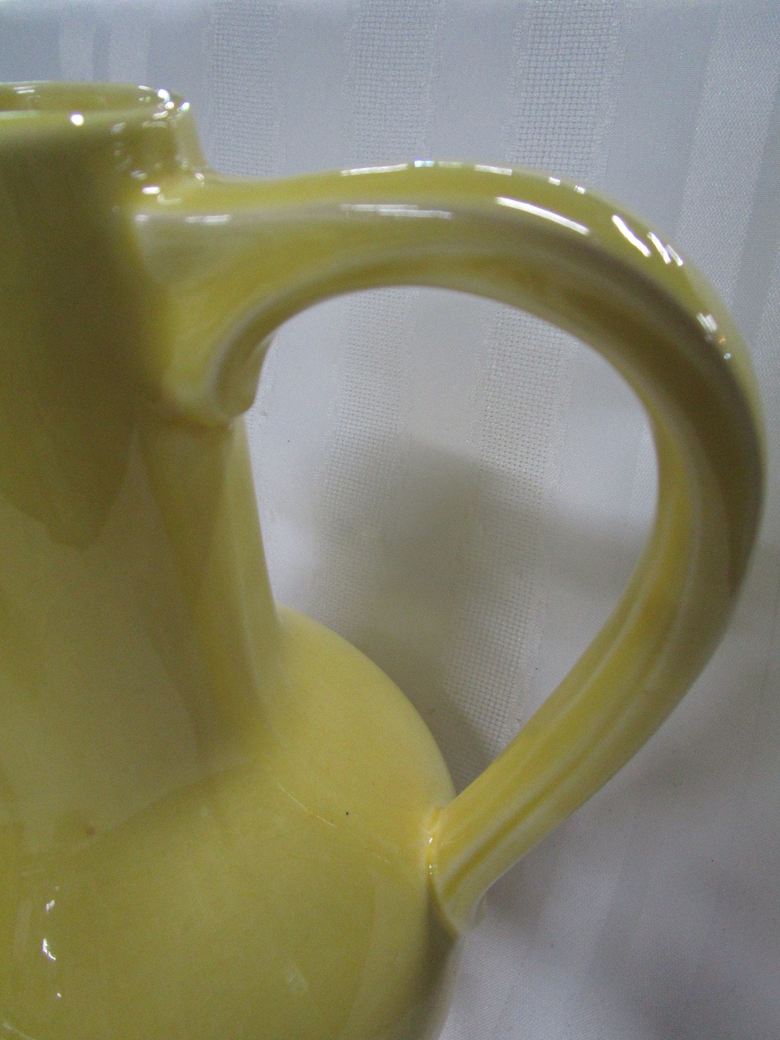 Vintage Mccoy Pottery Sunshine Yellow Ceramic Pitcher - Etsy