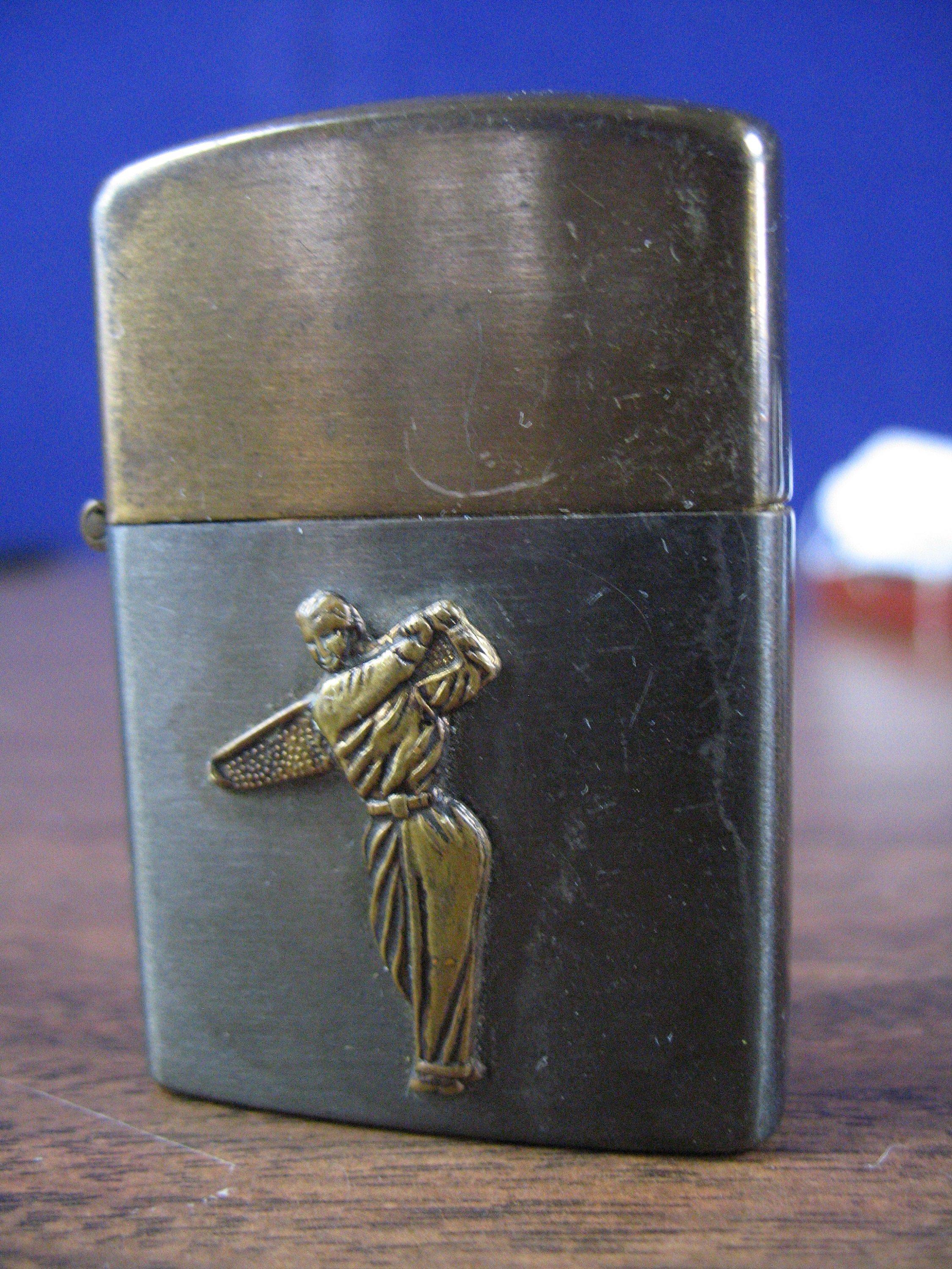 Vintage Craftsman Japan Metal Golfer Lighter