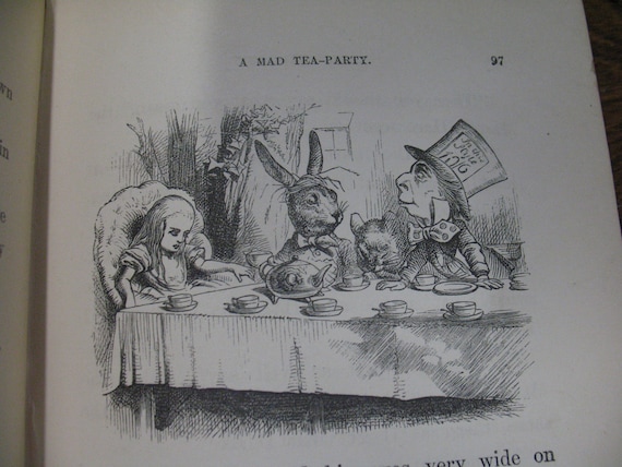 1885 Lewis Carroll Alice's Adventures in Wonderland and