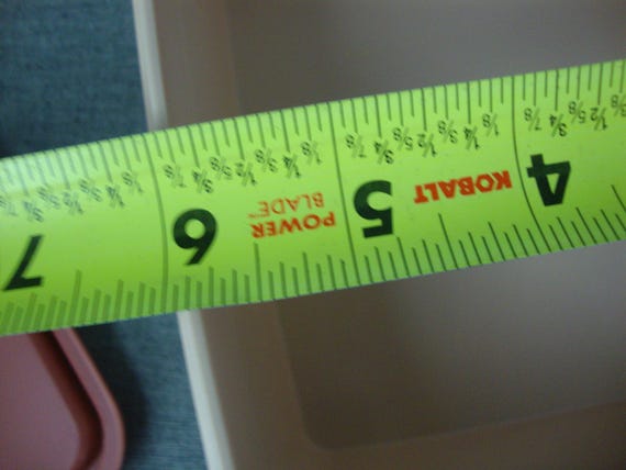 Vintage Tupperware Mauve Double Stackable Plastic… - image 12