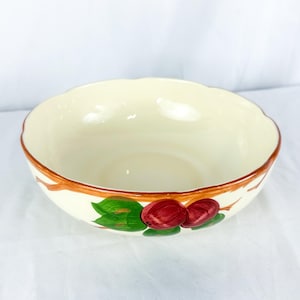 Vintage Franciscan USA American Apple Round Serving Bowl
