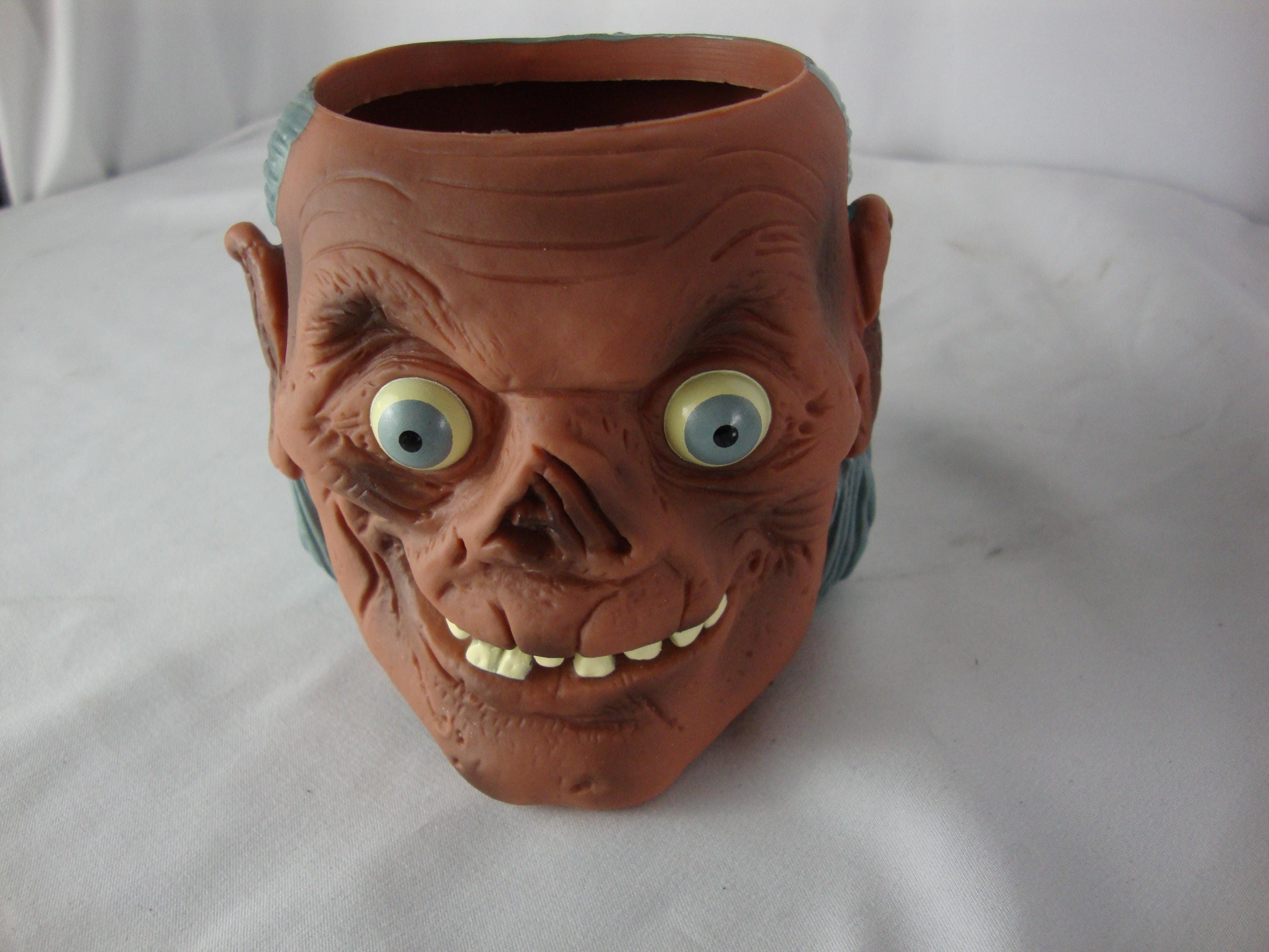Vintage Bud King of Beers Crypt Keeper Molded Plastic Beer Can