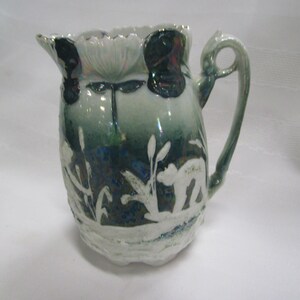Vintage Victorian Soft Paste Luster Creamer Pitcher