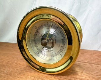 Vintage Airguide Nautical Barometer