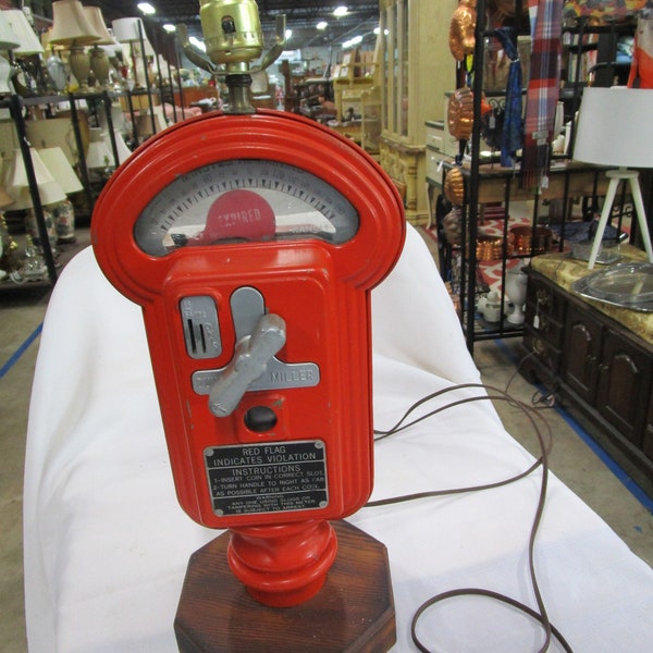 Electric Meter Lamp Etsy