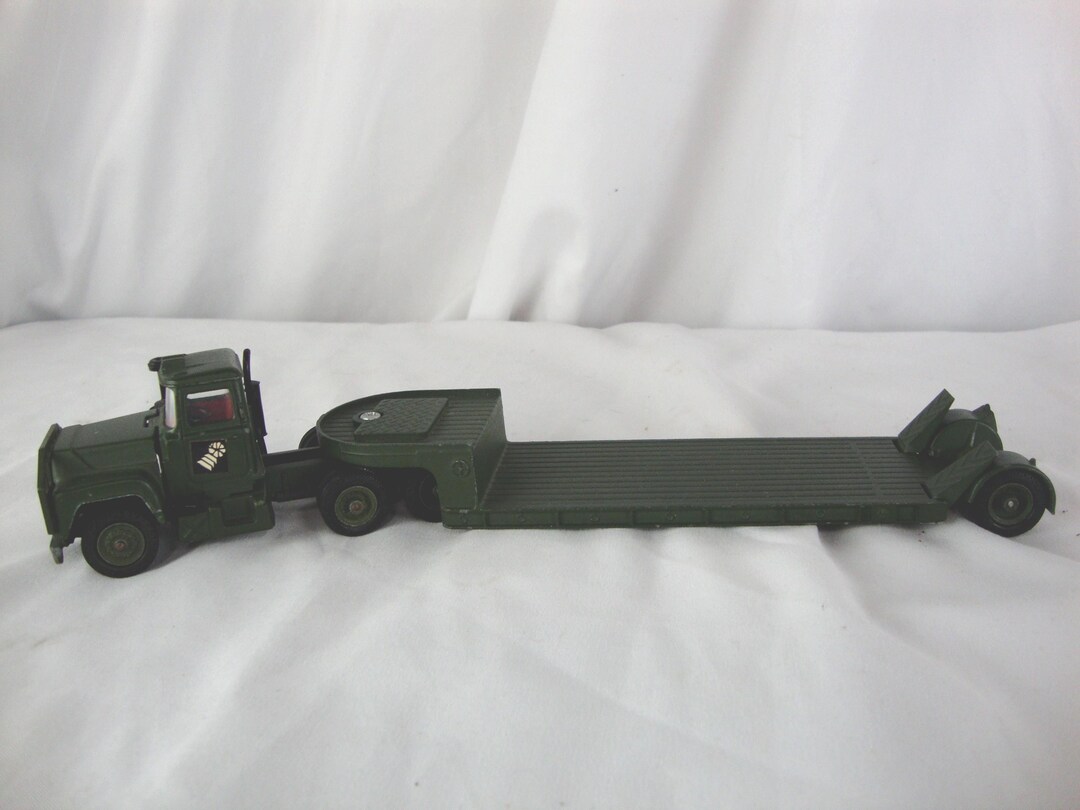 Vintage Corgi Major Great Britain Military Green Diecast Metal