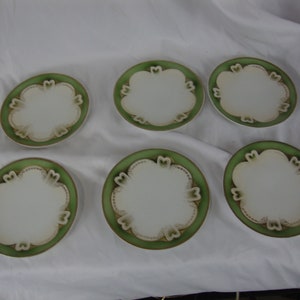 Reinhold Schegelmilch Tillowitz RS Germany Salad/Dessert Plate Set of 6 Plates