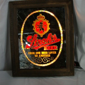 Strohs Beer Mirror - Etsy